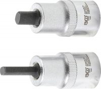 Spreader Socket Set for Spring Strut Clamp | 12.5 mm (1/2") drive | 5 x 7 mm + 5.5 x 8.2 mm (6455)