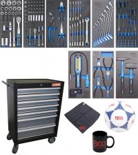 Workshop Trolley | 7 drawers | with 120 Tools (4061)
