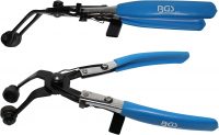 Hose Clamp Pliers | bent | with Ratcheting function (477)
