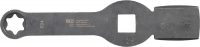 Slogging Ring Spanner | E-Type (for Torx) | with 2 Striking Faces | E24 (35324)