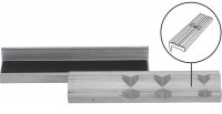Bench Vice Jaw Protector | Aluminium | 125 mm | 2 pcs. (9284)