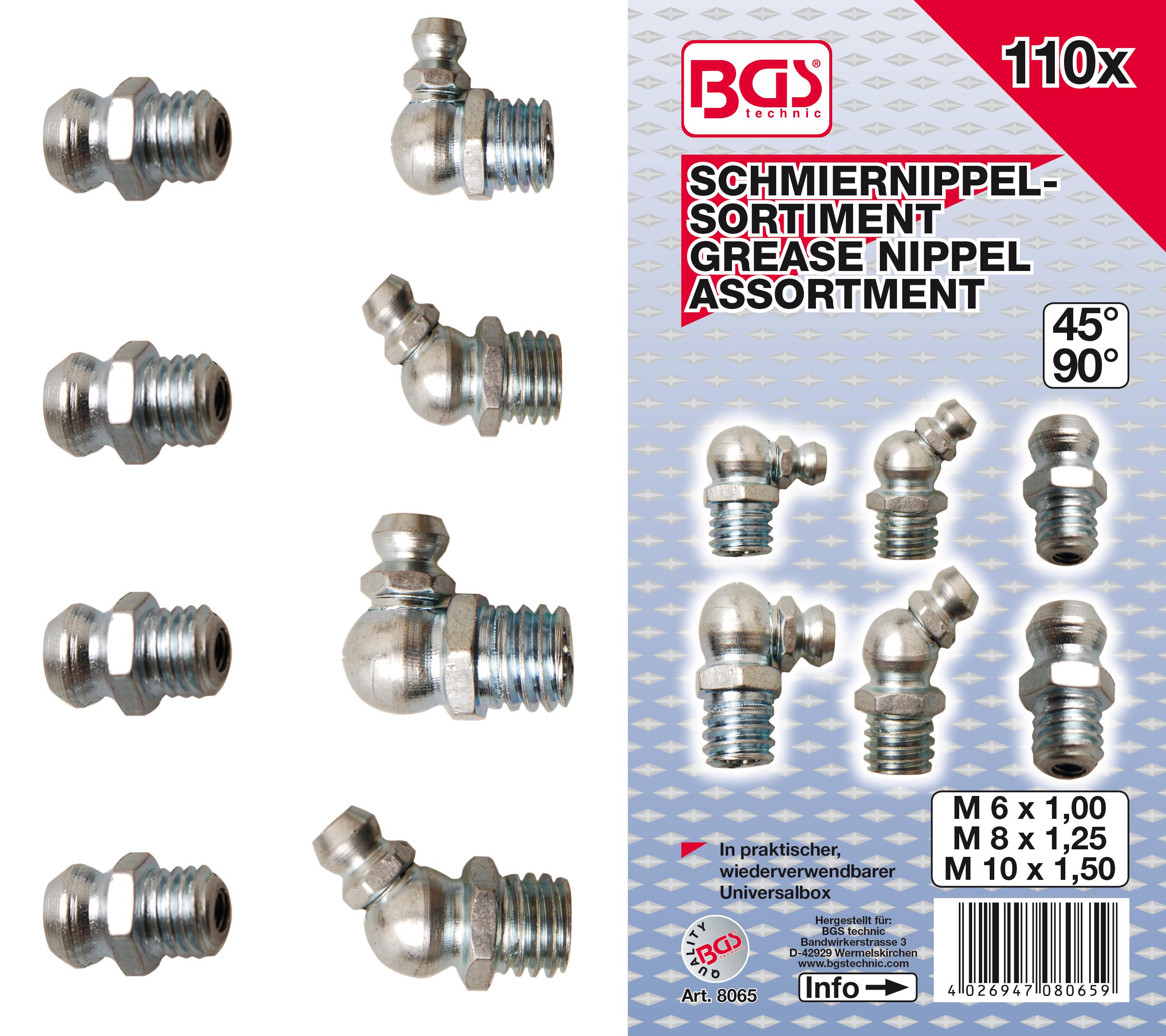 tepimo-tak-asortimentas-110-vnt-8065_1901171051591 Grease Nipple Assortment | 110 pcs. (8065)