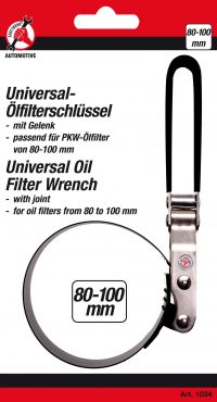 Universal Oil Filter Wrench | Ø 80-100 mm (1034)