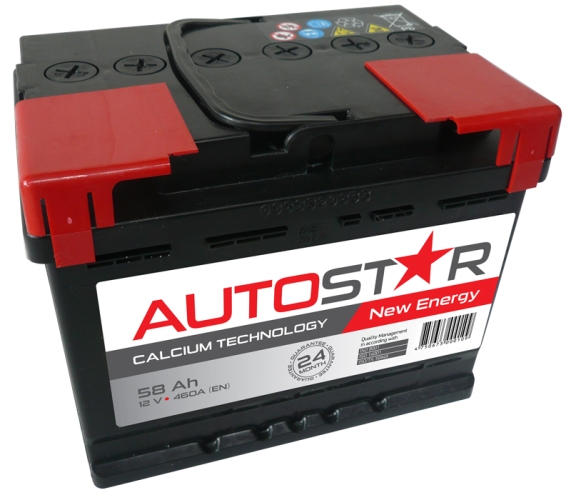 Akumulators Autostar AK-AP55858L