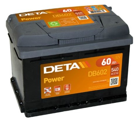Akumulators Deta Power AK-DB602