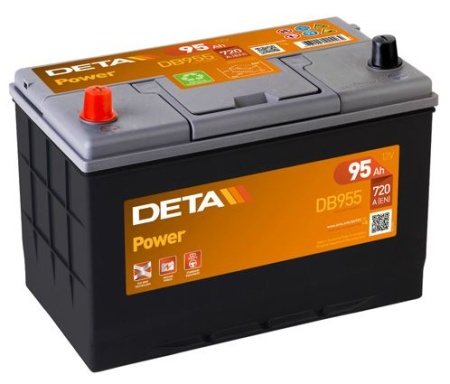 Akumulators Deta Power AK-DB955L
