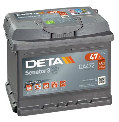 Akumulators Deta Senator 3 AK-DA472