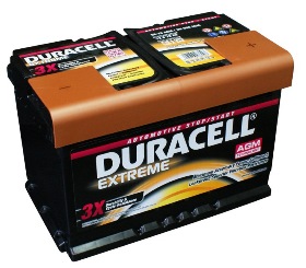 Akumulators Duracell Extreme AGM AK-DU-DE70AGM