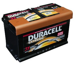 Akumulators Duracell Extreme AGM AK-DU-DE80AGM