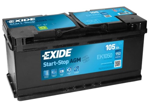 Akumulators EXIDE AGM AK-EK1050