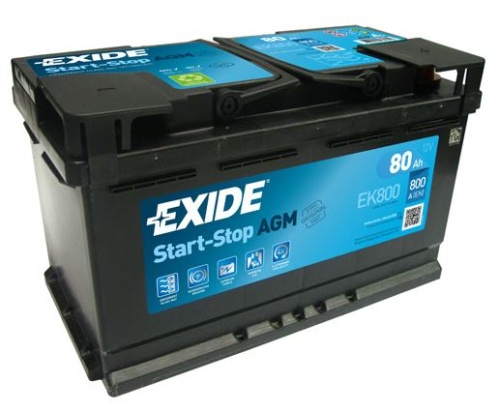 Akumulators EXIDE AGM AK-EK800