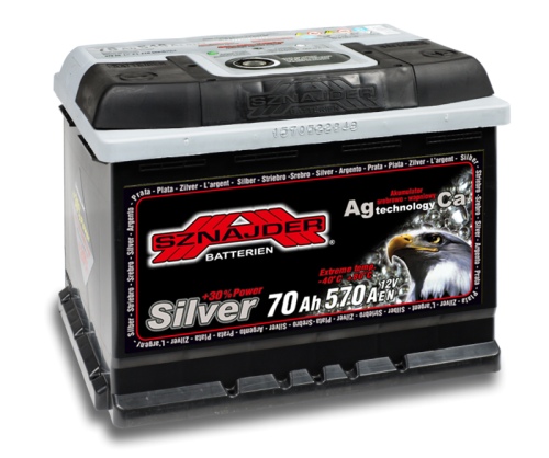 Akumulators Sznajder Silver AK-SS57025