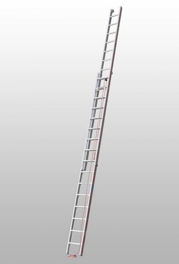 2 sekciju kāpnes ar velkamo virvi SC 40 2x16